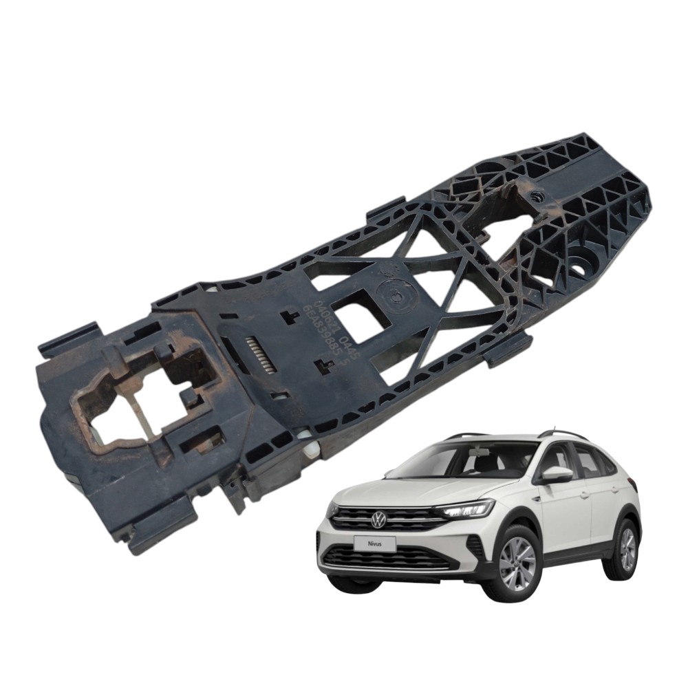 Suporte Maçaneta Traseira Direita Volkswagen Nivus 1.0 2021 Traseira 1