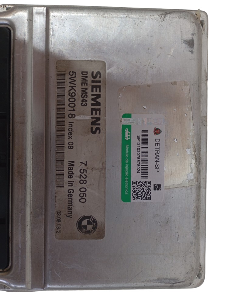 Módulo De Injeção Bmw 320i 2.0 2000 A 2003 E46 Cod 7528050 4