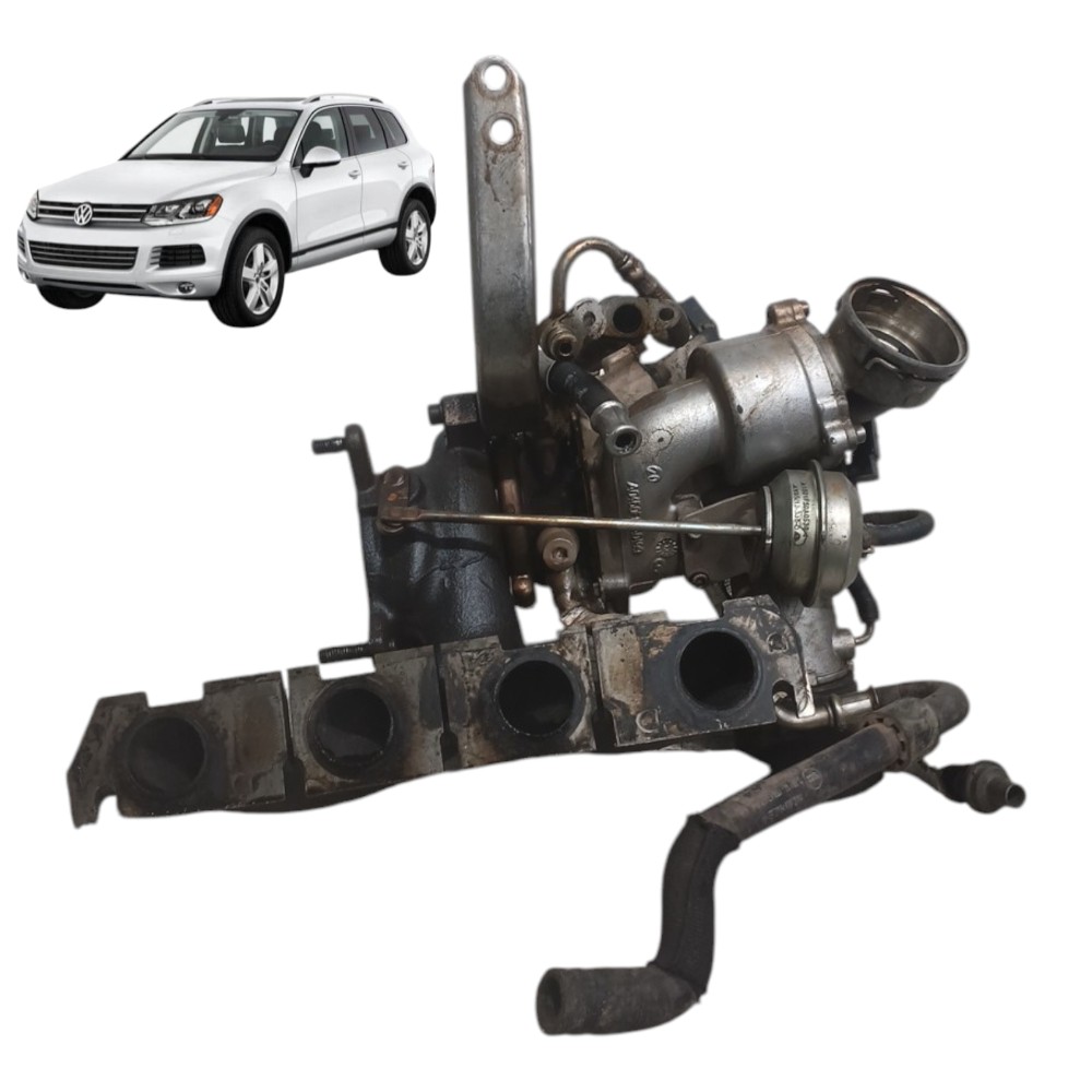 Turbina Completa Motor Volkswagen Touareg 4.2 V8 Fsi 2013 3