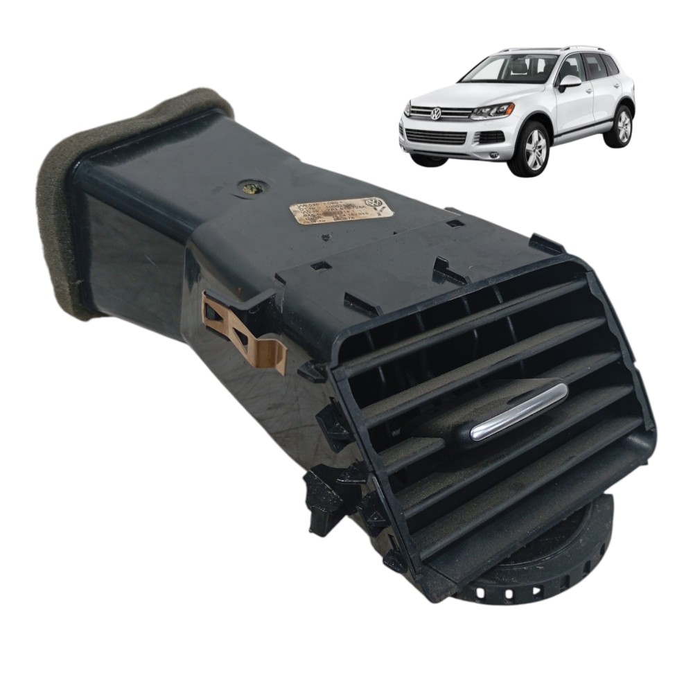 Difusor De Ar Central Esquerdo Volkswagen Touareg 4.2 2013 2