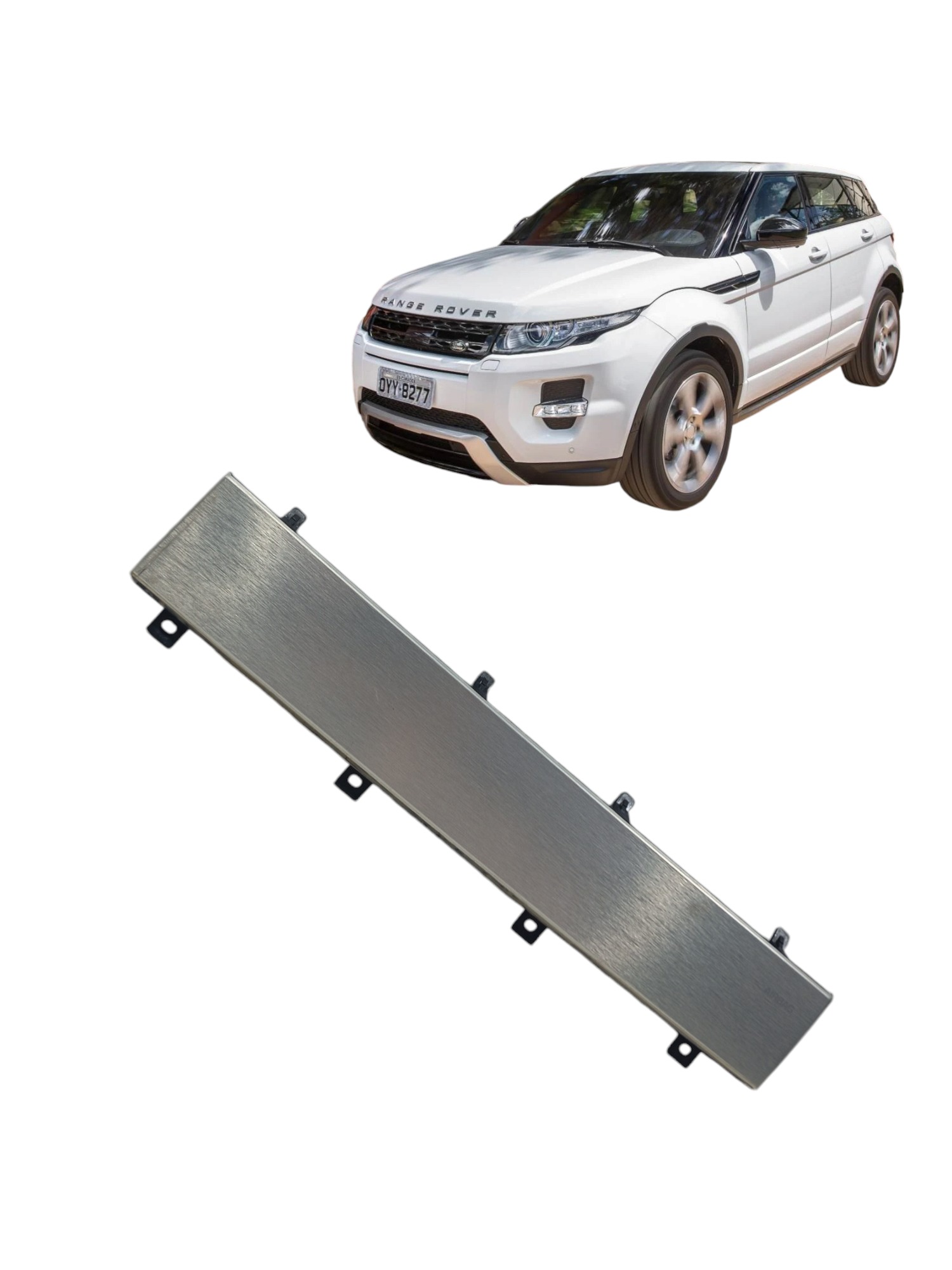 Acabamento Moldura Painel Airbag Evoque Cod Bj32045r61 Cinza