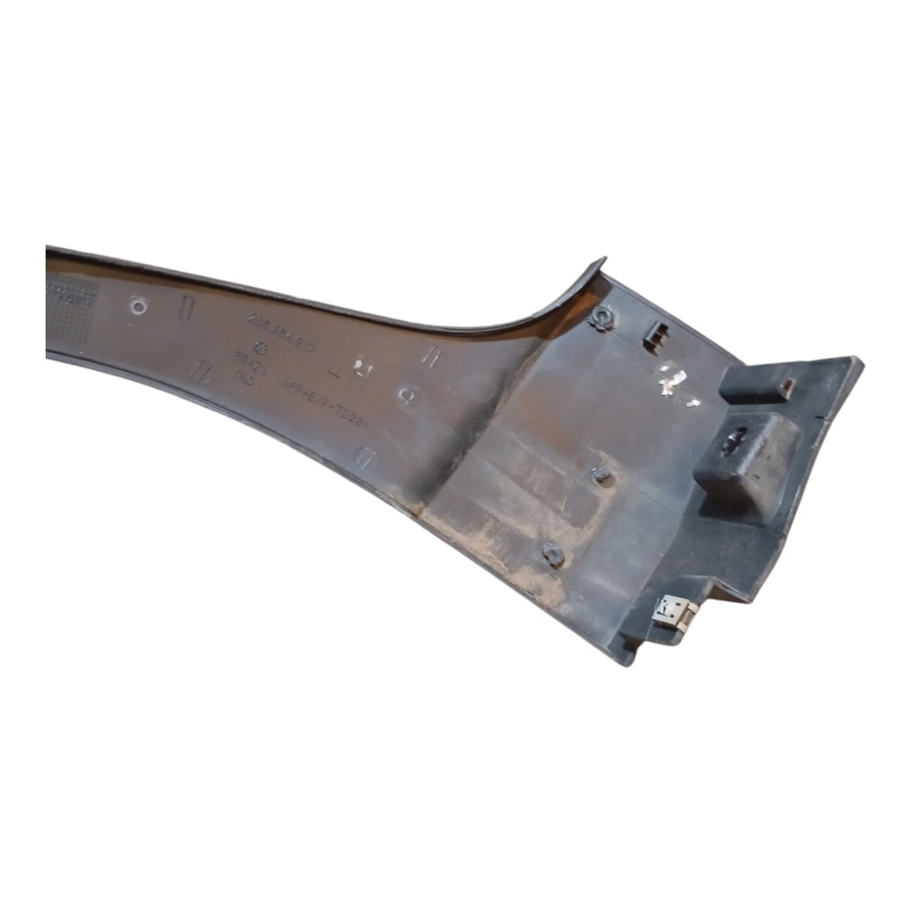 Moldura Paralama Traseiro Esquerd Vw Nivus Hl 1.0  2022 2023 7