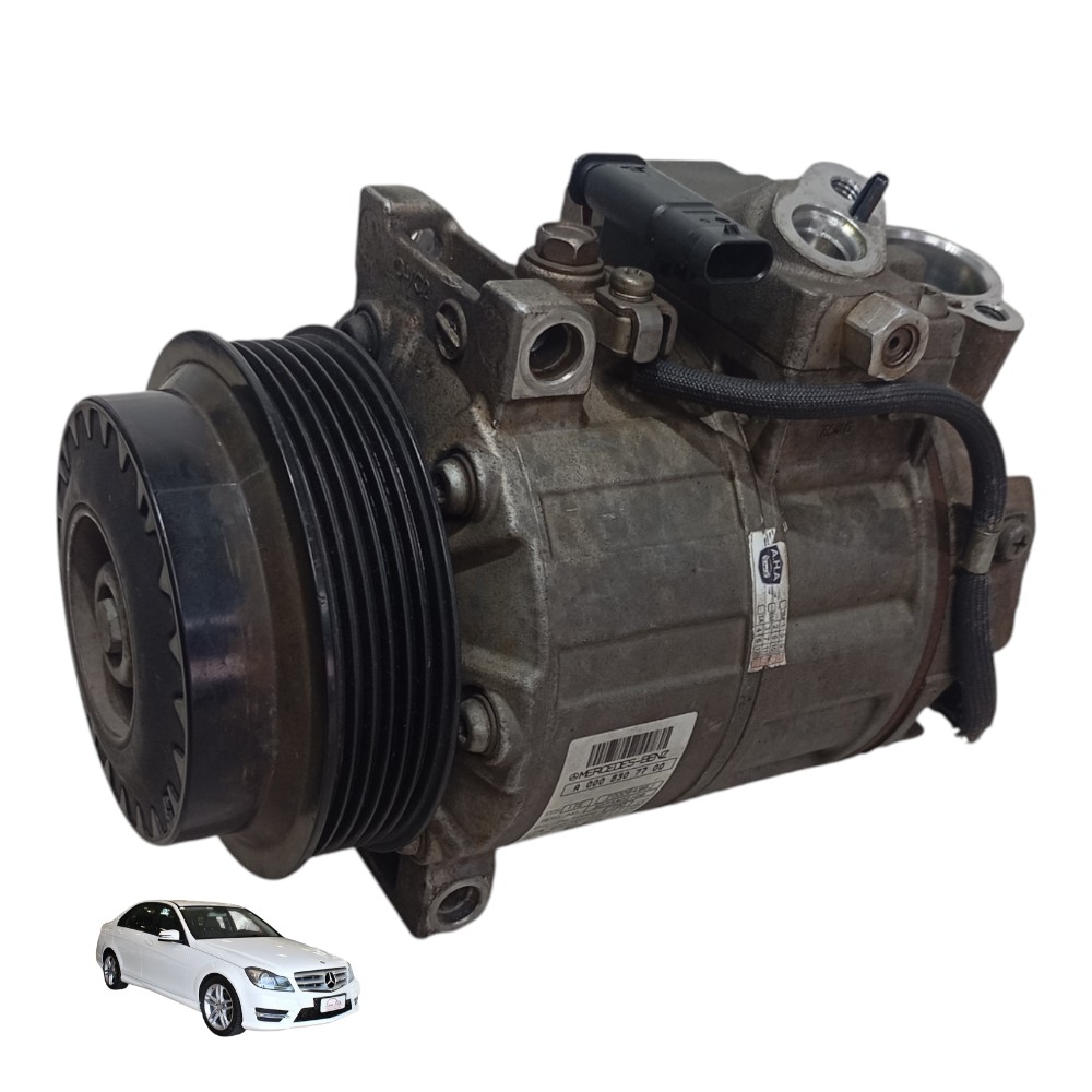 Compressor Ar Condicionado Mercedes Benz C180 1.6 2014