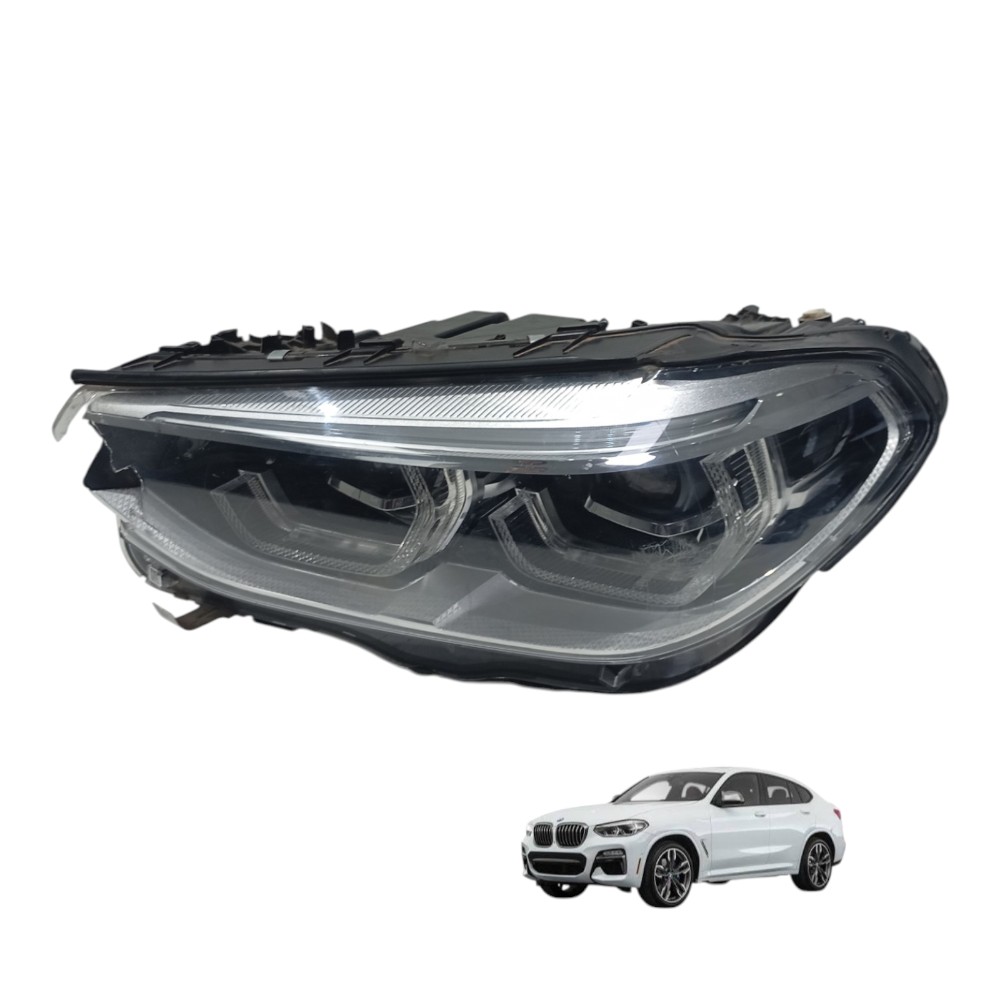 Farol Dian Esquerdo Bmw X4 M40i 2020 Para Retirada De Peças