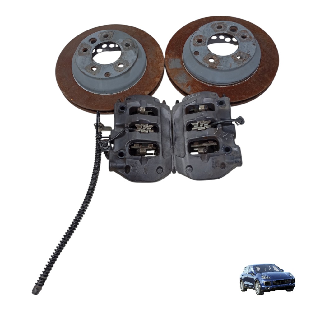 Kit pinca freio traseiro porsche cayenne vr6 original 2015