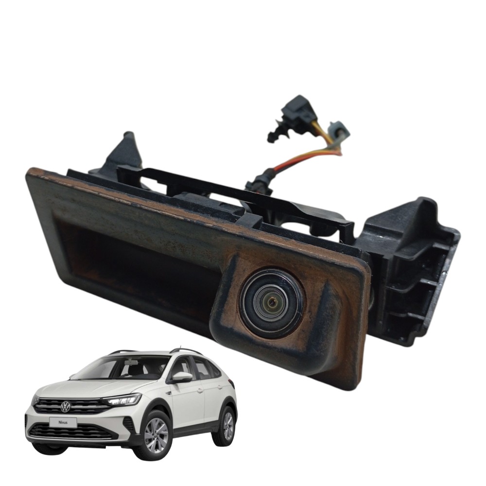 Câmera De Ré Maçaneta Volkswagen Nivus Highline 1.0 T 2021 1