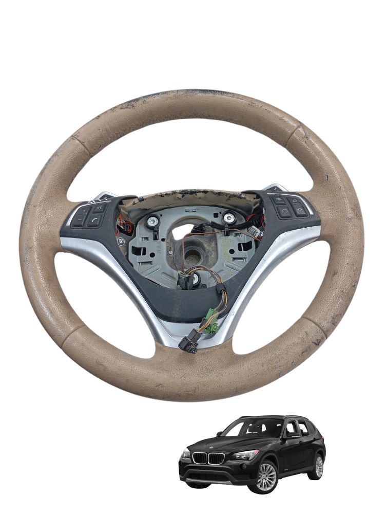 Volante Direção Com Comandos Bmw X1 2.0 T E84 2013 2014 2015