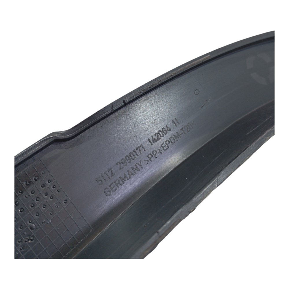 Moldura Paralama Traseiro Esquerdo Bmw X1 2.0 2014 Preto 2