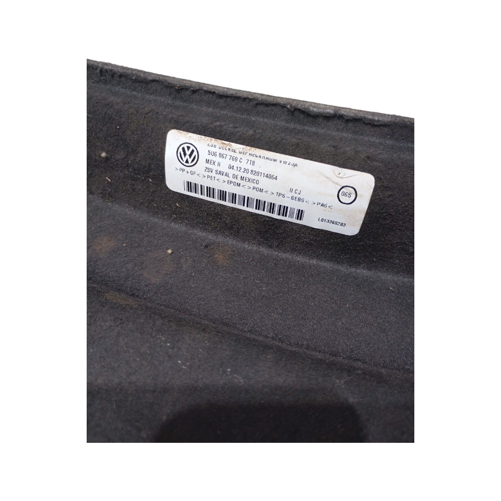 Tampão Bagagito Porta Malas Volkswagen Gol 1.0 2020 2022 6