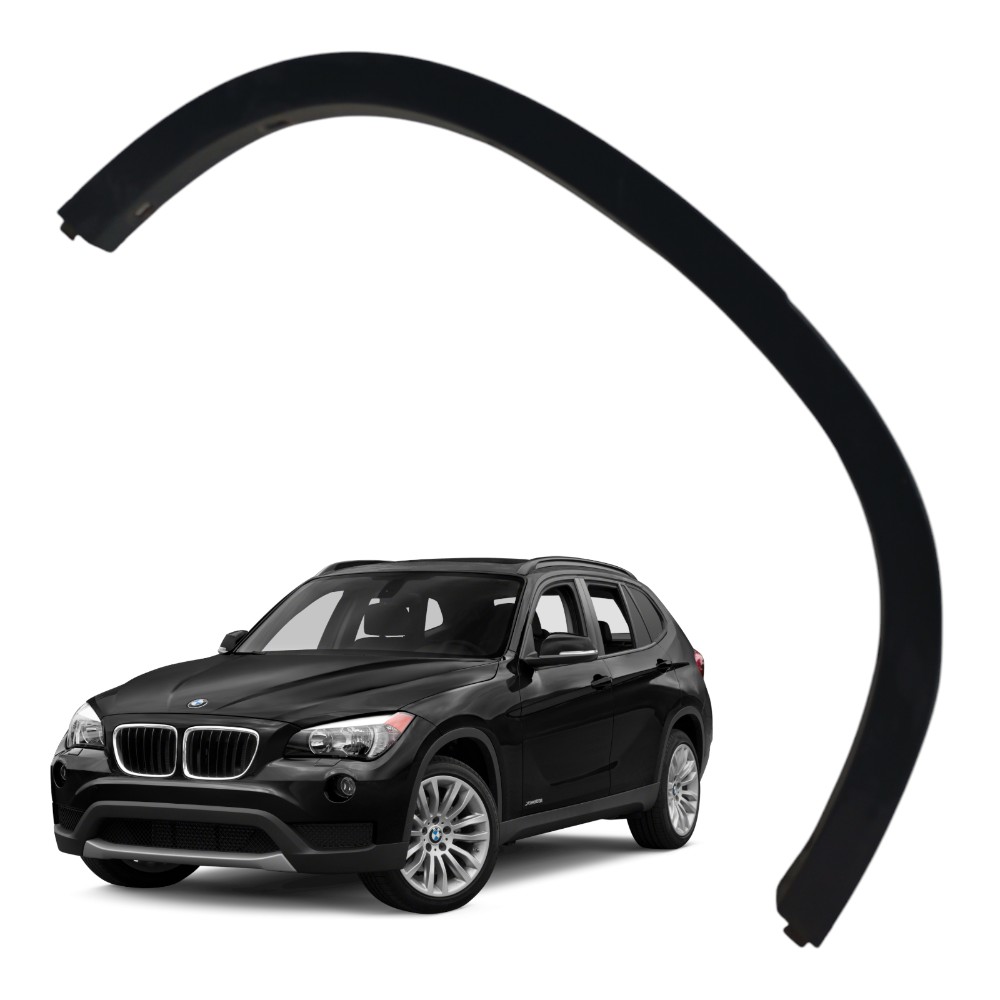 Moldura Paralama Traseiro Direito Bmw X1 2.0 2014 Preto