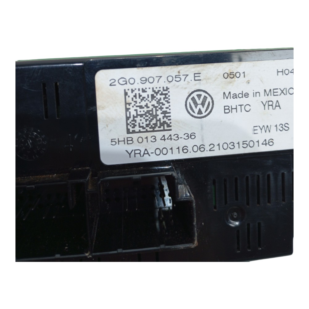 Comando Ar Condicionado Volkswagen Nivus Polo Virtus 2021 6