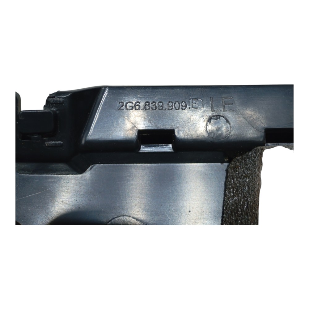Moldura Externa Porta Traseira Esquerda Vw Nivus 1.0 T 2021 2