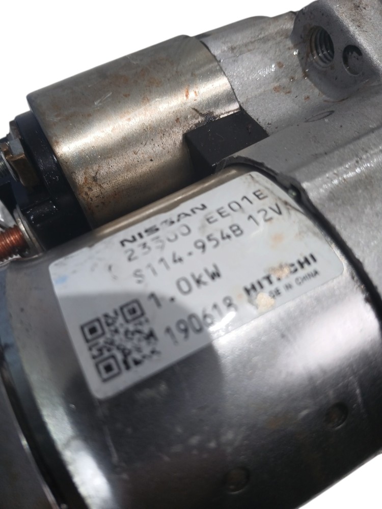 Motor De Arranque Partida Nissan Kicks 1.6 2019 Cod S114954b 7