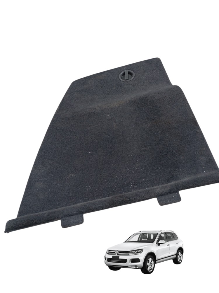 Tampa Acabamento Porta Malas Volkswagen Touareg 4.2 V8 2014 Preto 1