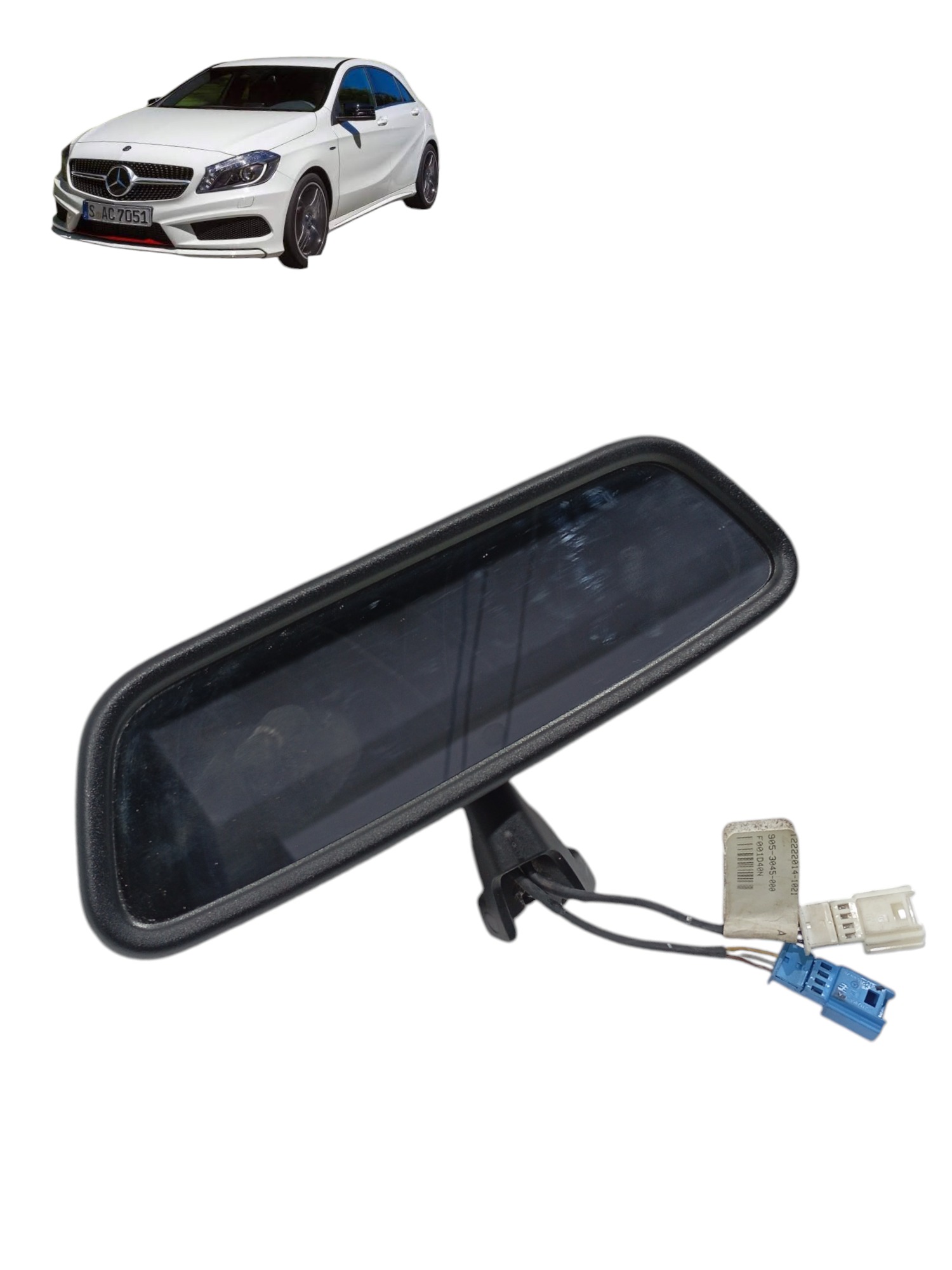 Retovisor Interno C/luz Mercedes A200 2015 Cod 11026534