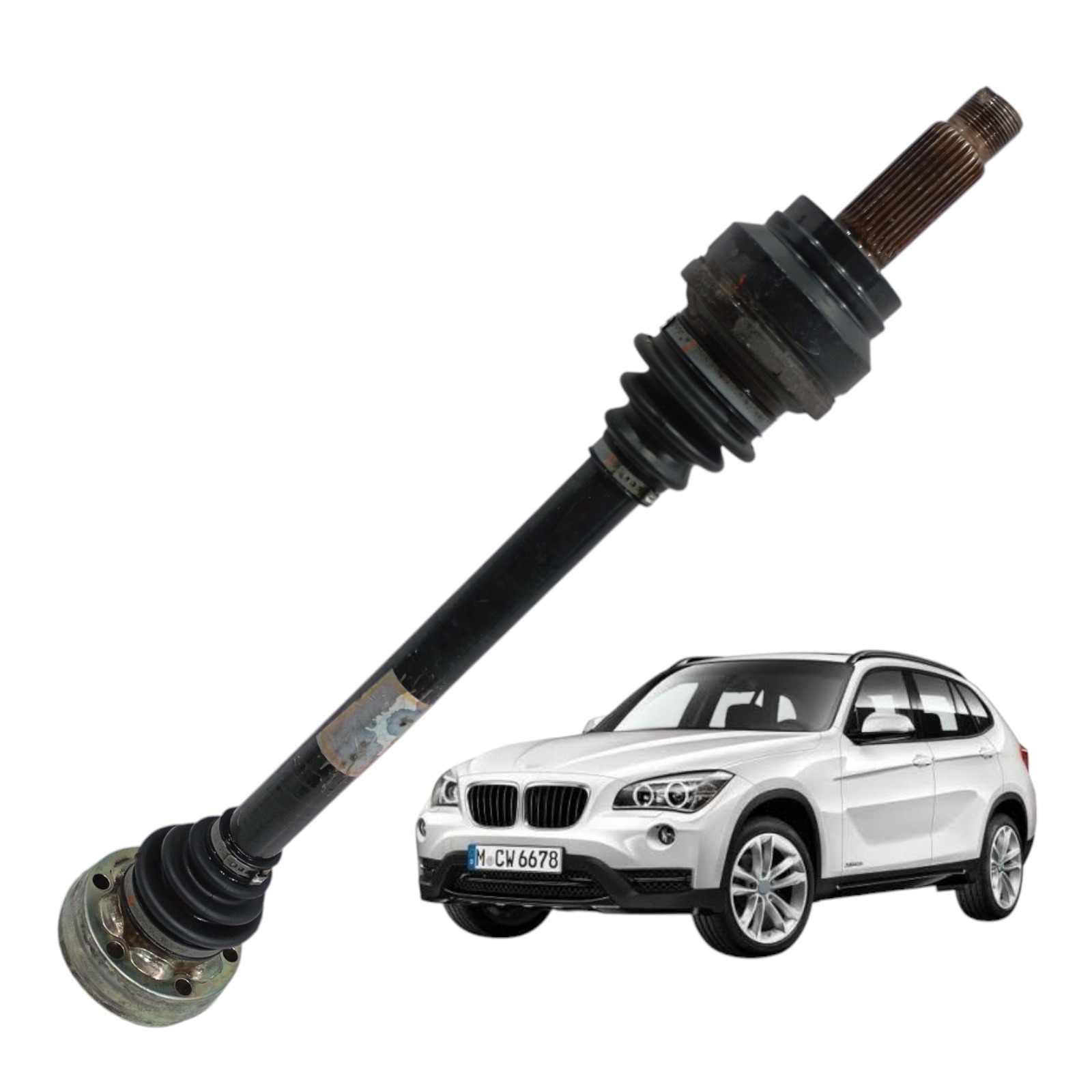 Semi Eixo Traseiro Bmw X1 2010 Cod-p756455803 1