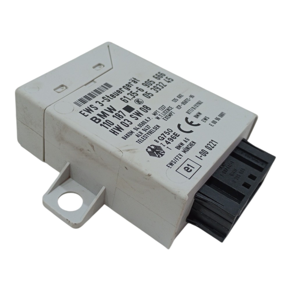 Módulo Imobilizador Bmw 320i E46 2003 Cod-61356905666 3