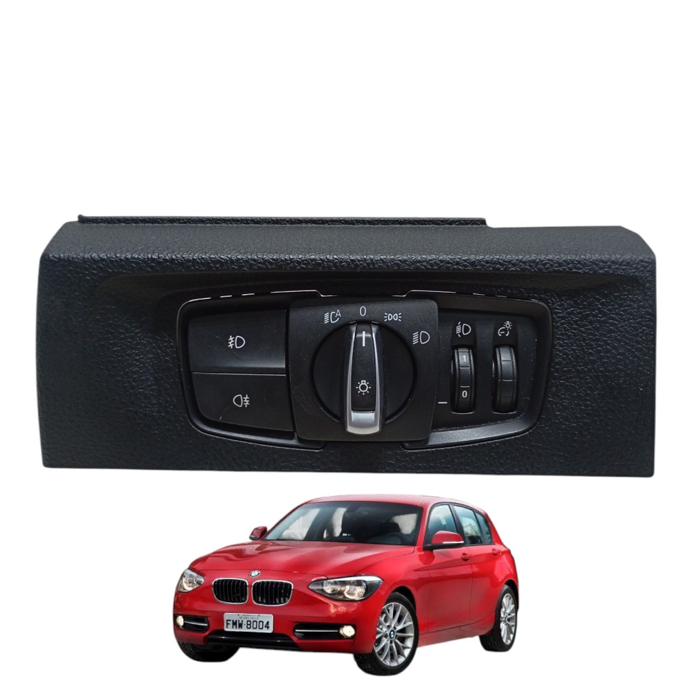 Botão Comando Chave De Luz Bmw 118i 116i 120i 2013 2014 1