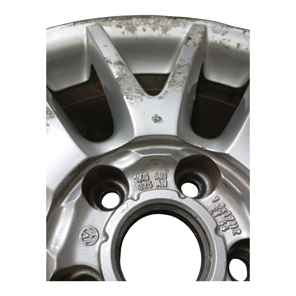Roda Dianteira Direita Aro 17 Volkswagen Jetta 2.5 2007 2008 6