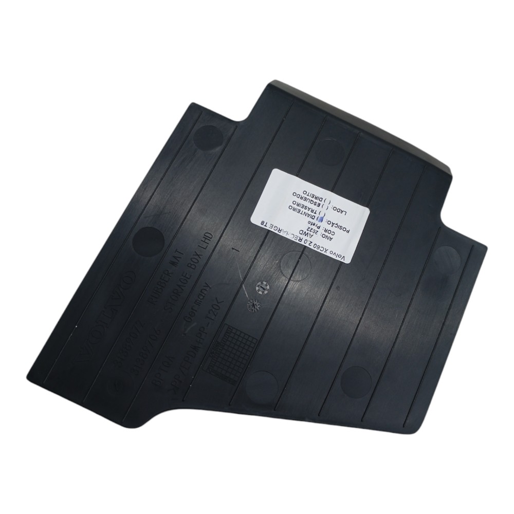 Tapete Borracha Console Central Volvo Xc60 2.0 Recharge 2022 5
