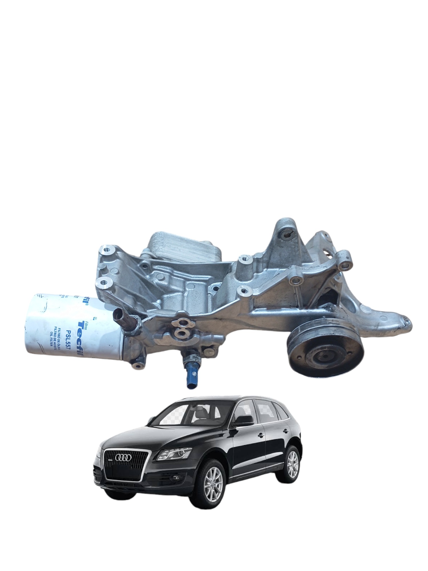 Suporte Filtro Óleo Audi Q5 2010 2011 Cod06h903143h 1