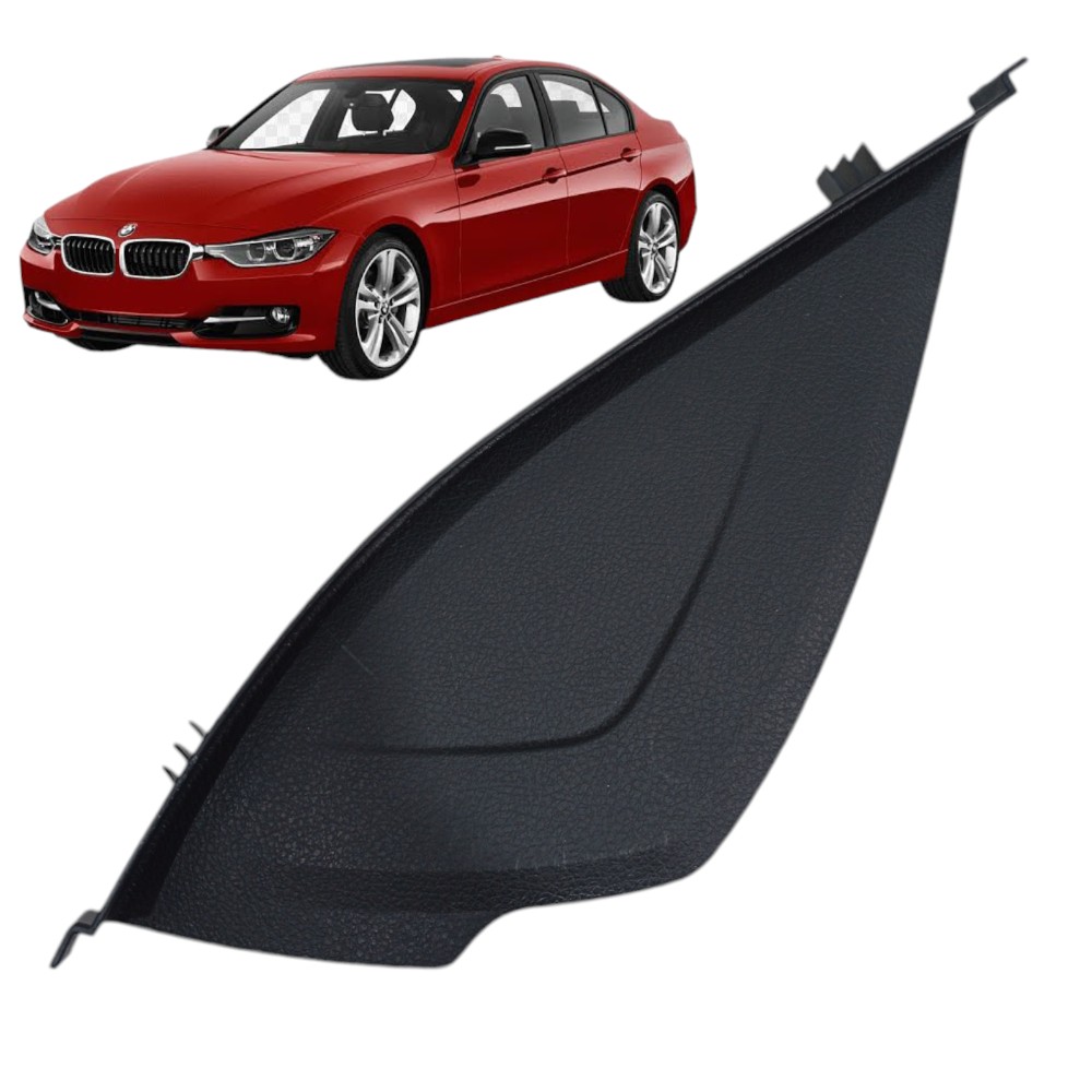 Acabamento Lateral Direito Painel Bmw 320i 2.0 2013 2014 F30 Preto