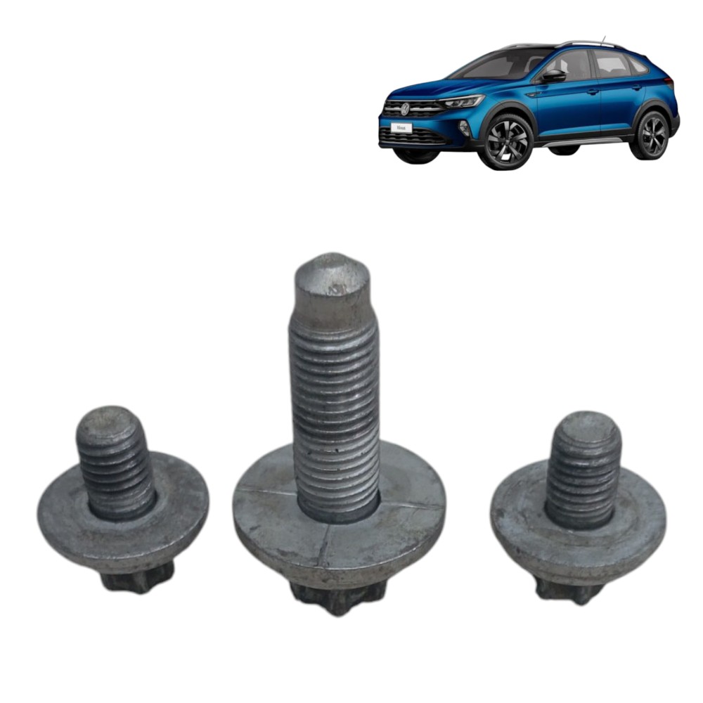 Jogo De Parafuso Porta Dianteira Direita Vw Nivus 1.0 2022