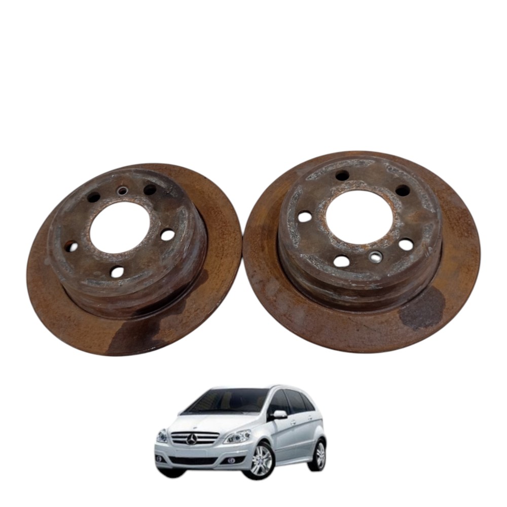 Par Disco roda traseiro Mercedes Benz B180 2011