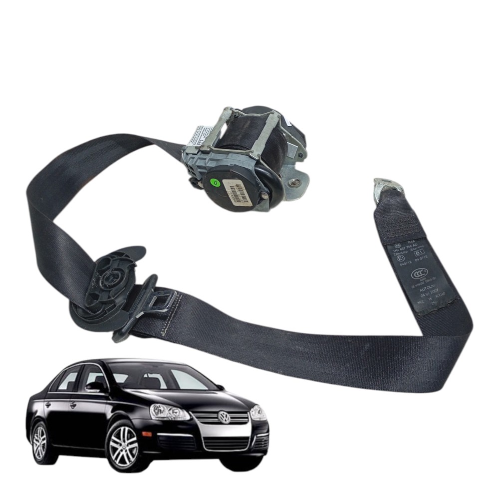 Cinto segurança dianteiro esquerdo Volkswagen jetta 2.5 2007 1