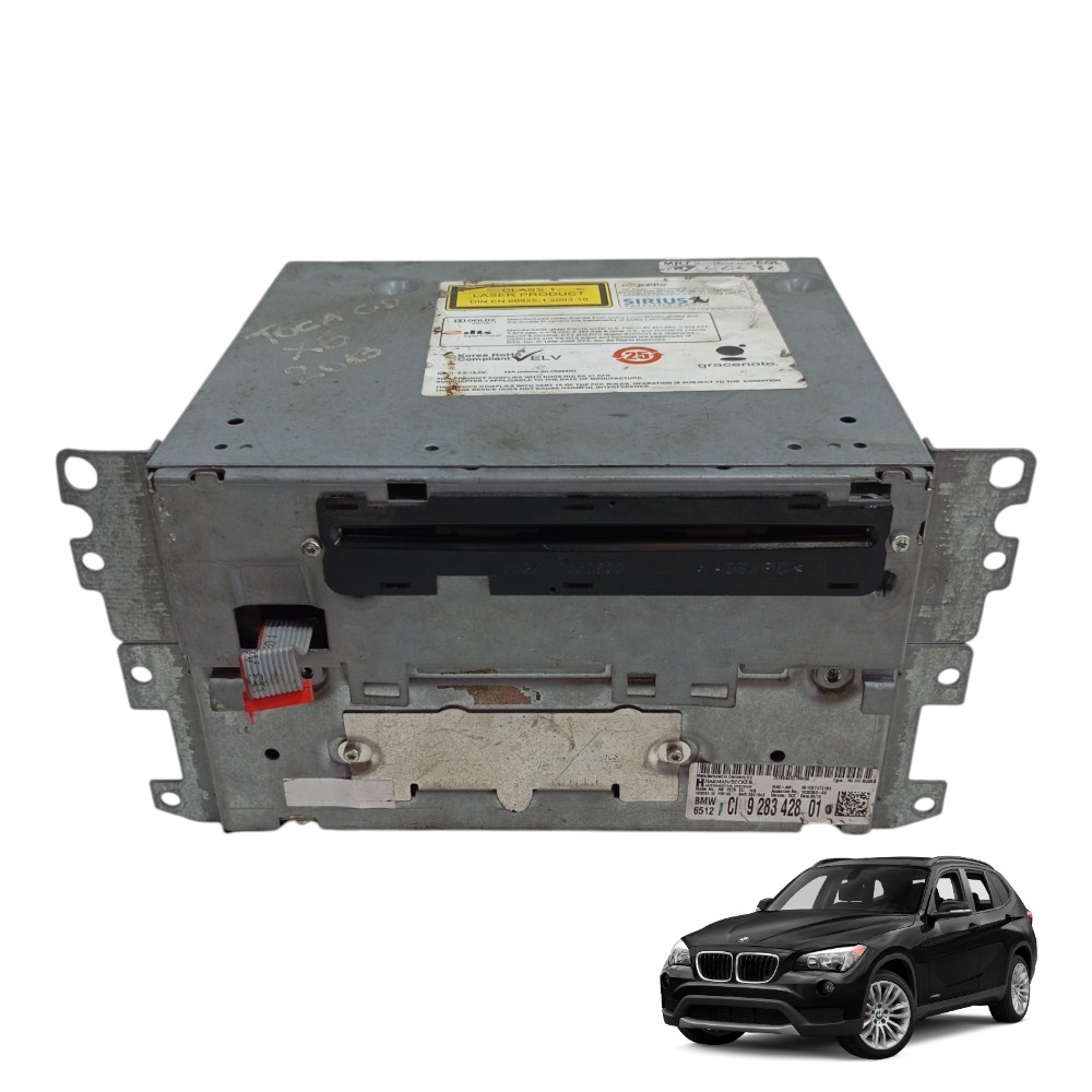 Rádio Som Bmw X1 2.0 2013 2014 2015 E84 Cod 928342801