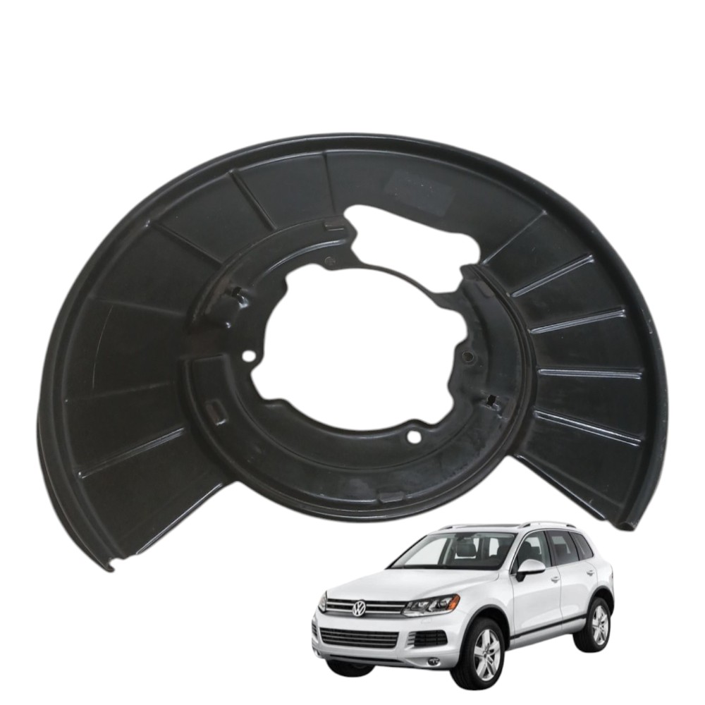 Espelho disco freio tras direito vw touareg 4.2 v8 fsi 2013 5