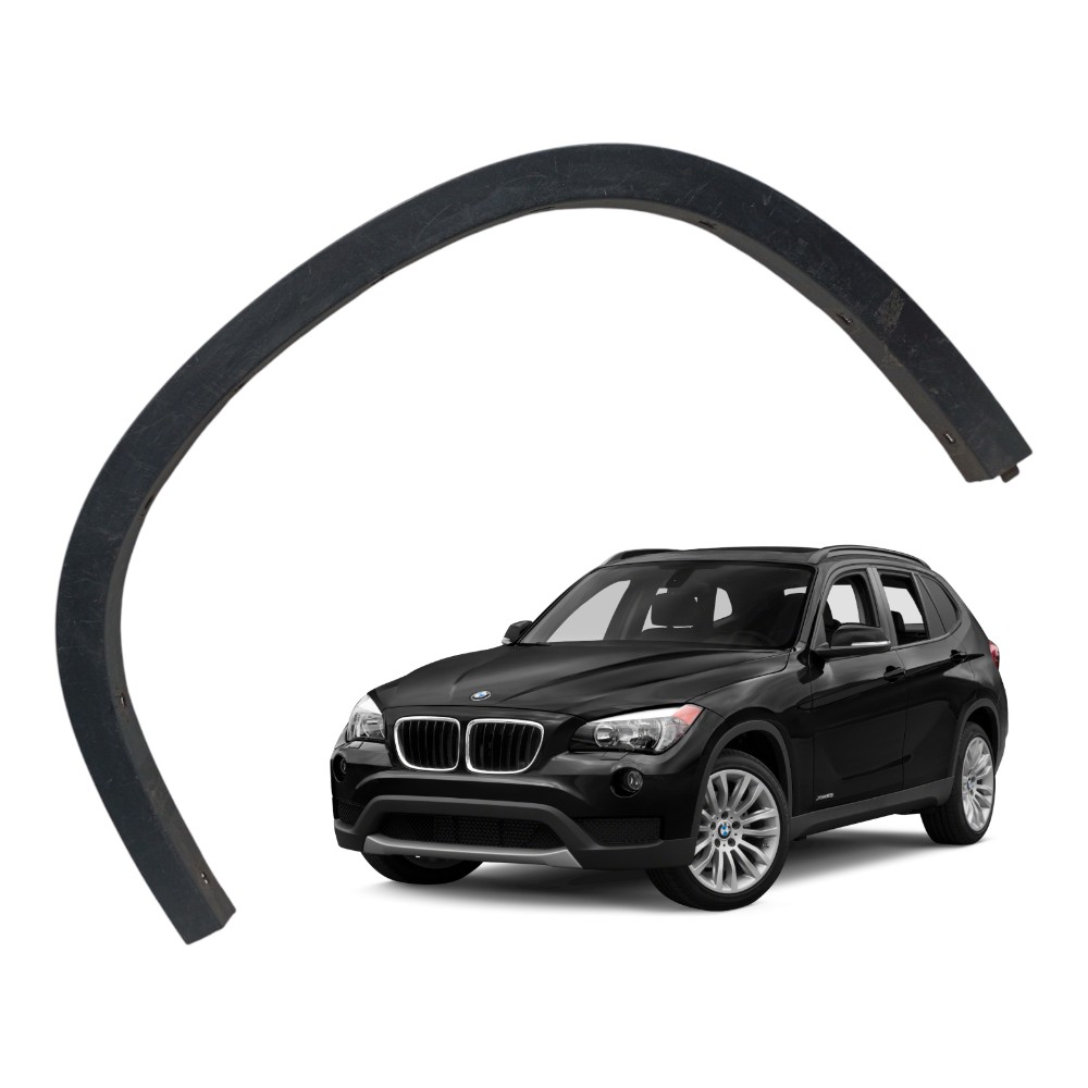 Moldura Paralama Dianteiro Esquerdo Bmw X1 2.0 2014 Preto