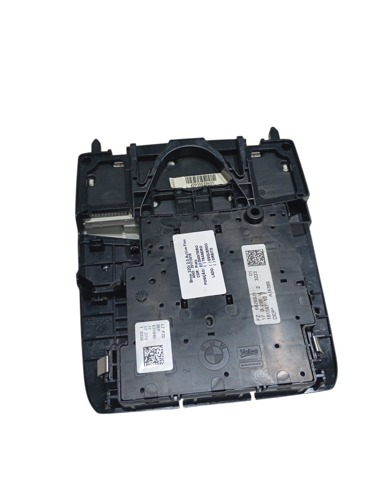 Luz Teto Cortesia Acabamento Interna Bmw 320i 2.0 2013 2018 7