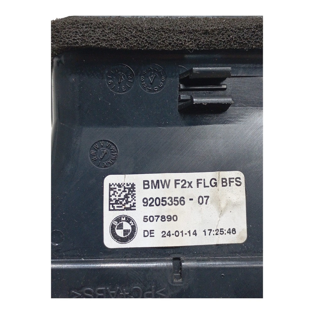 Moldura Difusor Ar Painel Direito Bmw 118i 1.6 2013 2014 F20 5