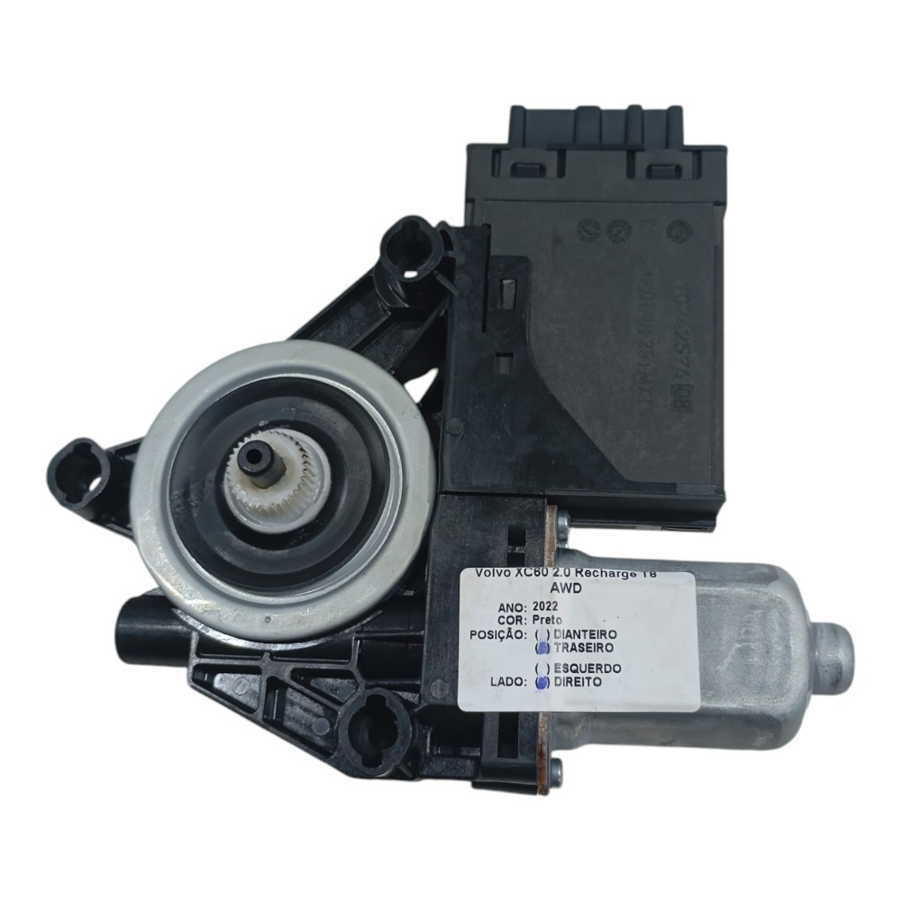 Motor Maquina Vidro Elétrico Volvo Xc60 2.0  Hibrida T8 2022 5