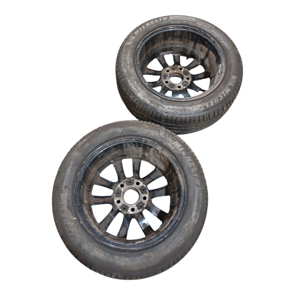 Jogo 2 Rodas Original Aro 16 Bmw 118i 2.0 2009 2010 E87
