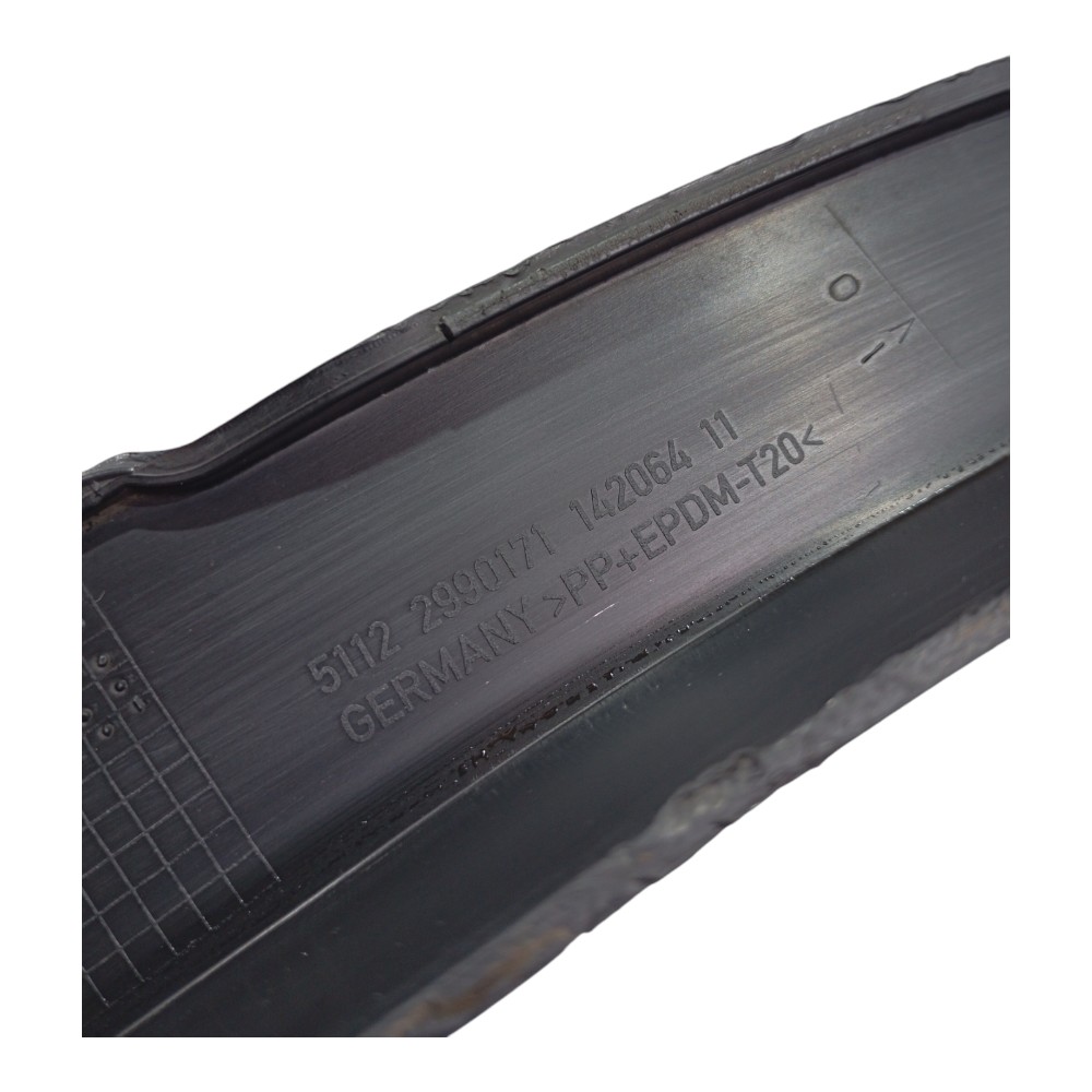 Moldura Paralama Traseiro Esquerdo Bmw X1 2.0 2014 Preto 2