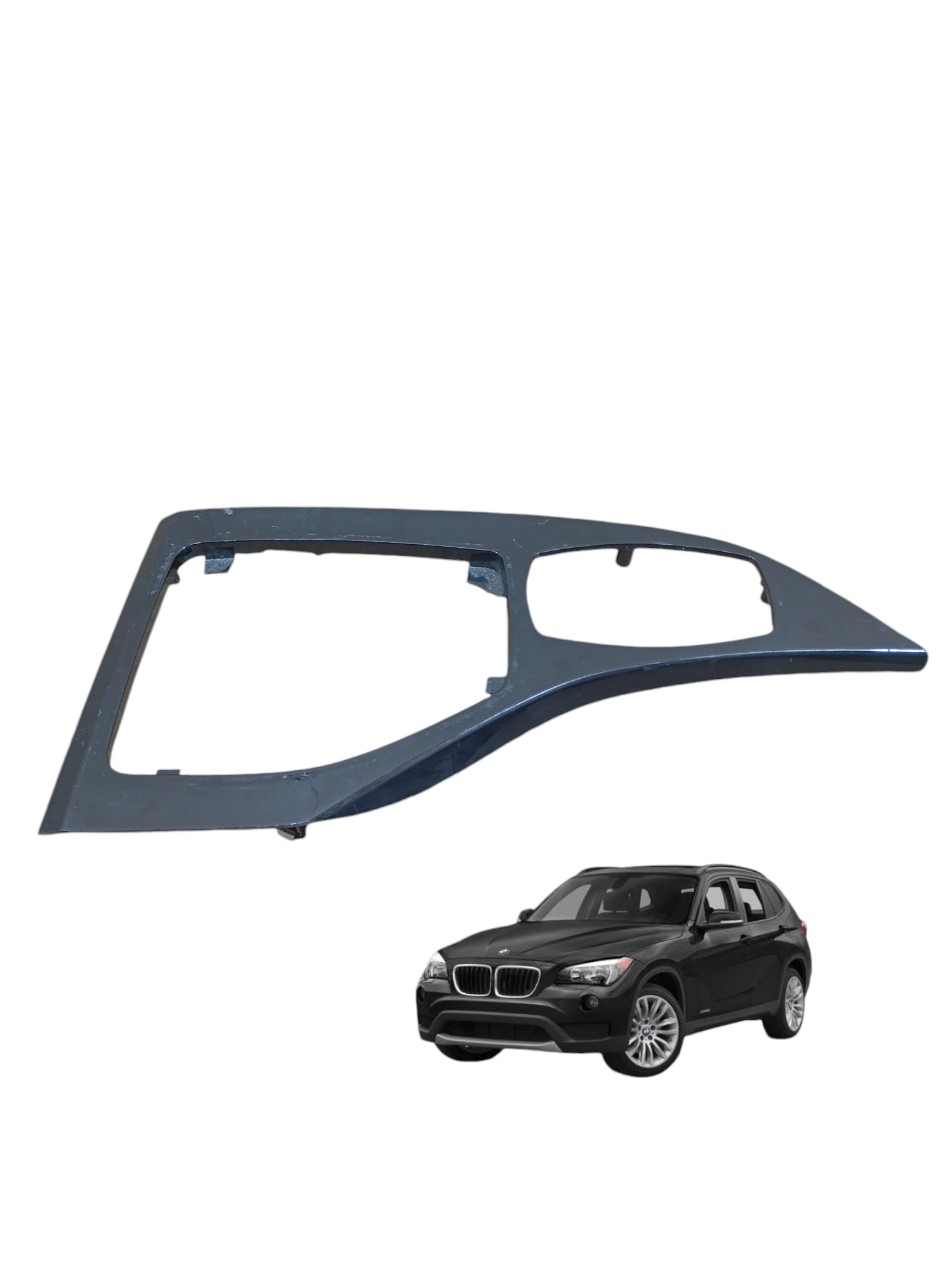 Moldura Trambulador Alavanca Marcha Bmw X1 2.0 2013 2014 E84