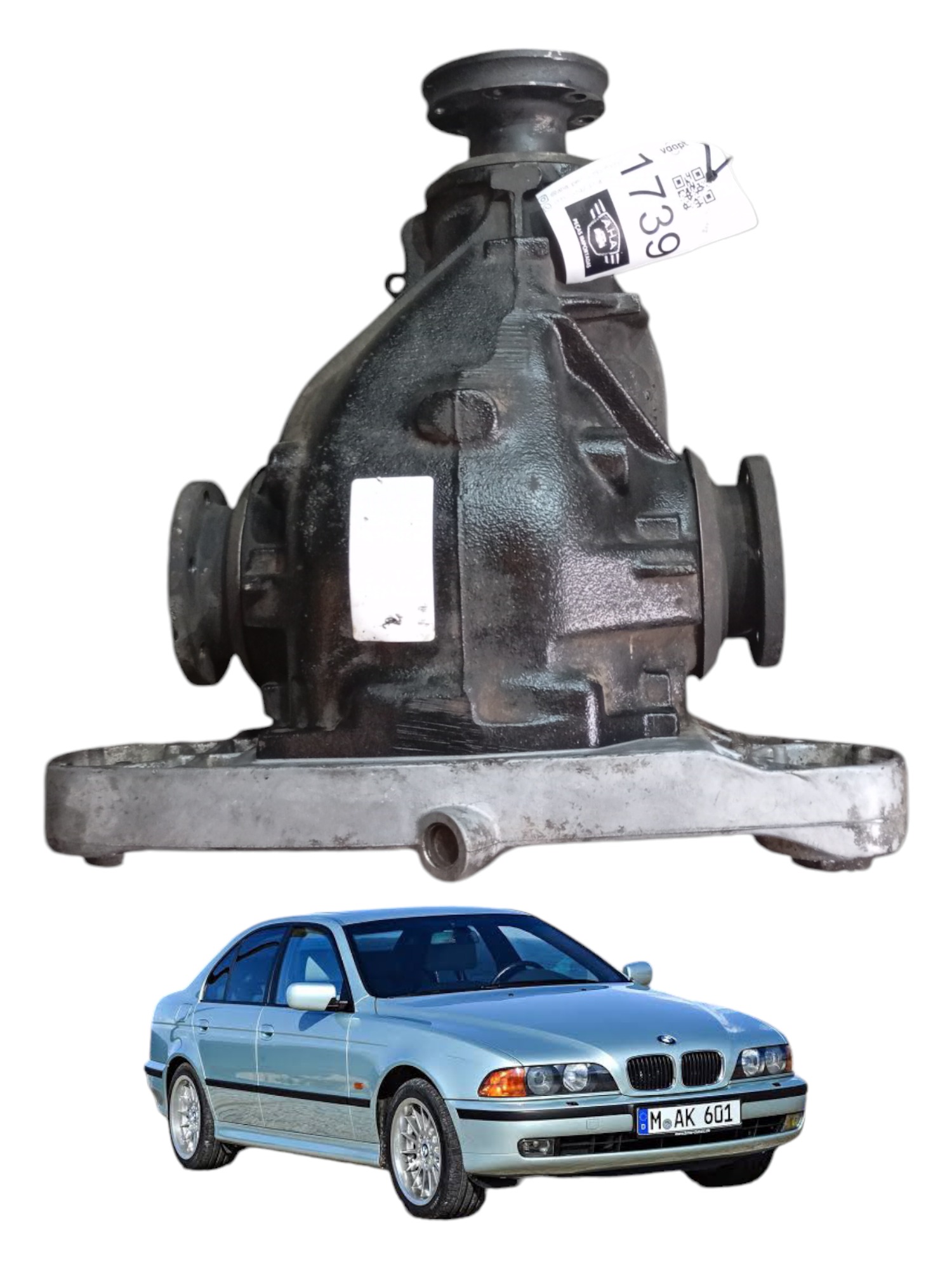 Diferencial Traseiro Bmw 528i E39 97/98 Cod-301096