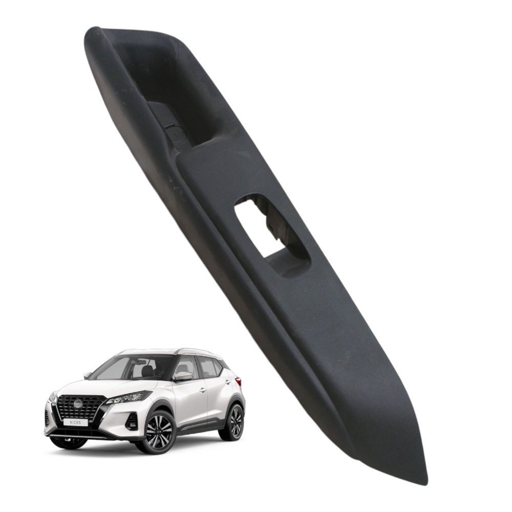 Moldura Botão Vidro Traseiro Esquerdo Nissan Kicks 1.6 2024 6