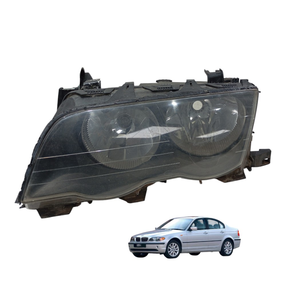 Farol Dianteiro Esquerdo Bmw 320i 323i 328i  2.5 E46 2000