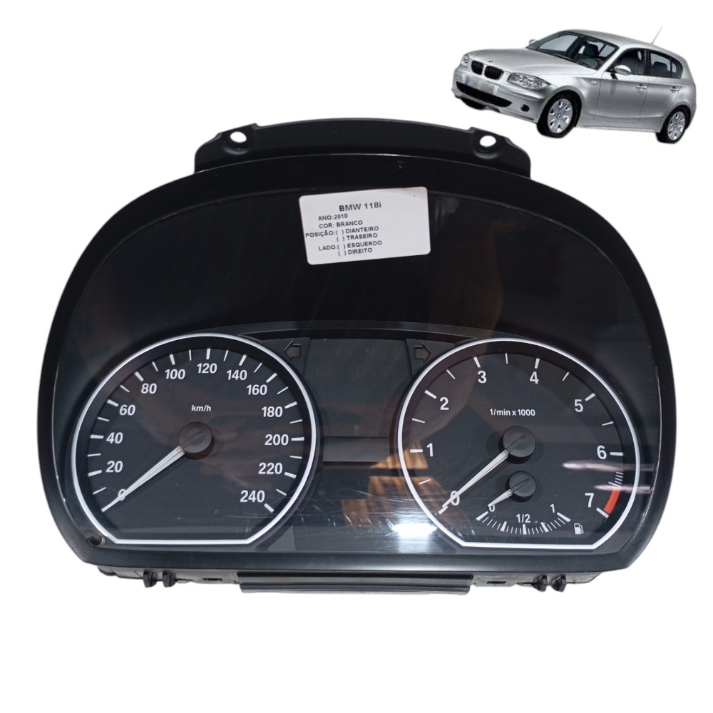 Painel De Instrumentos Bmw 118i 2.0 2010 Cod-1041568 Preto