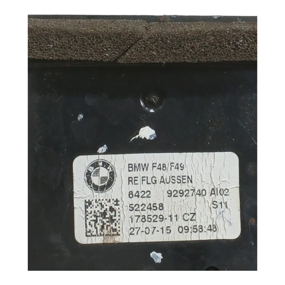 Difusor De Ar Direito Bmw X1 2.0 2016 2017 2018 2019 F48 3