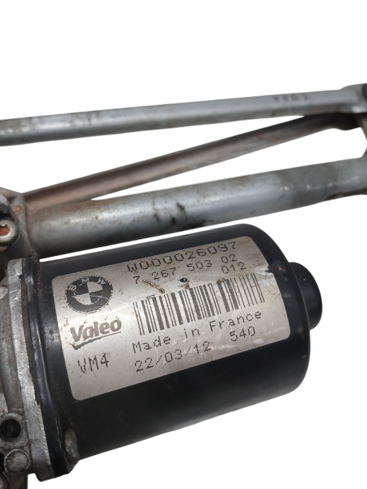 Motor Limpador Parabrisa Bmw 118i 1.6 Turbo 2013 726750302 4