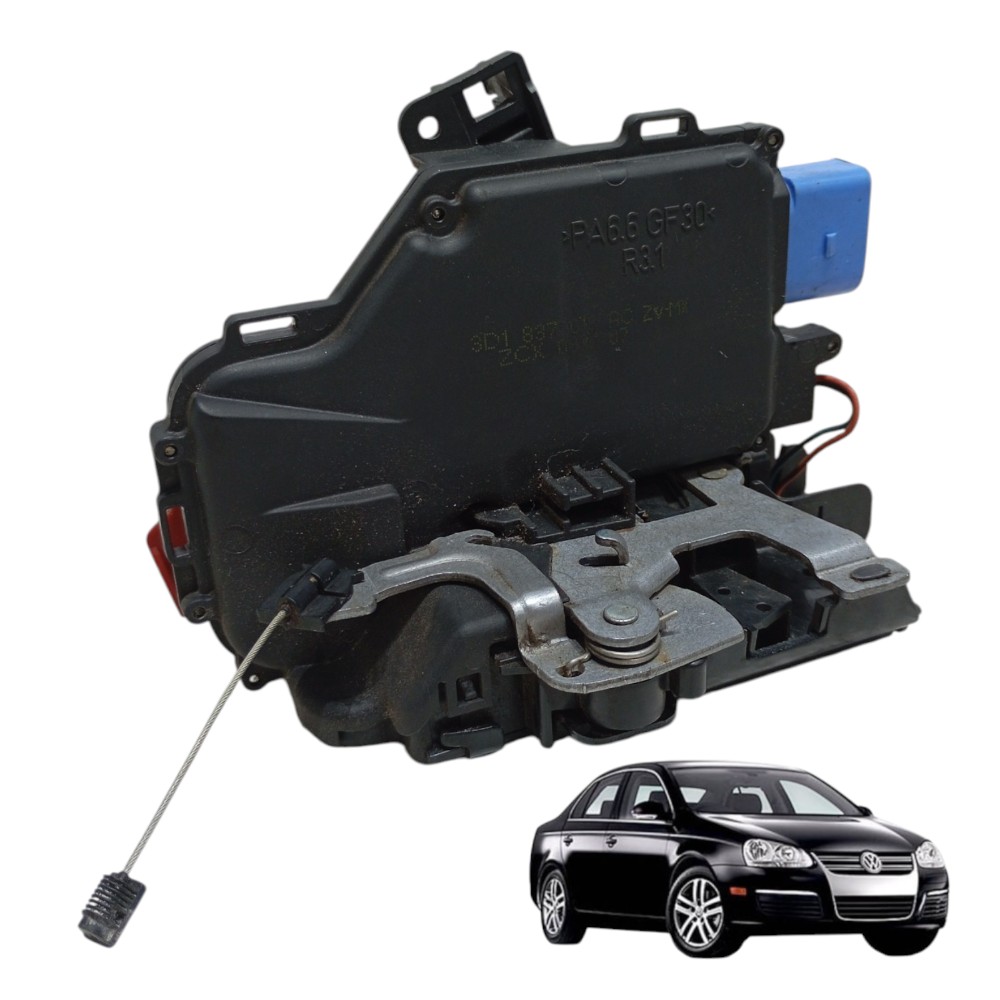 Fechadura Porta Dianteira Direita Volkswagen Jetta 2.5 2007 1
