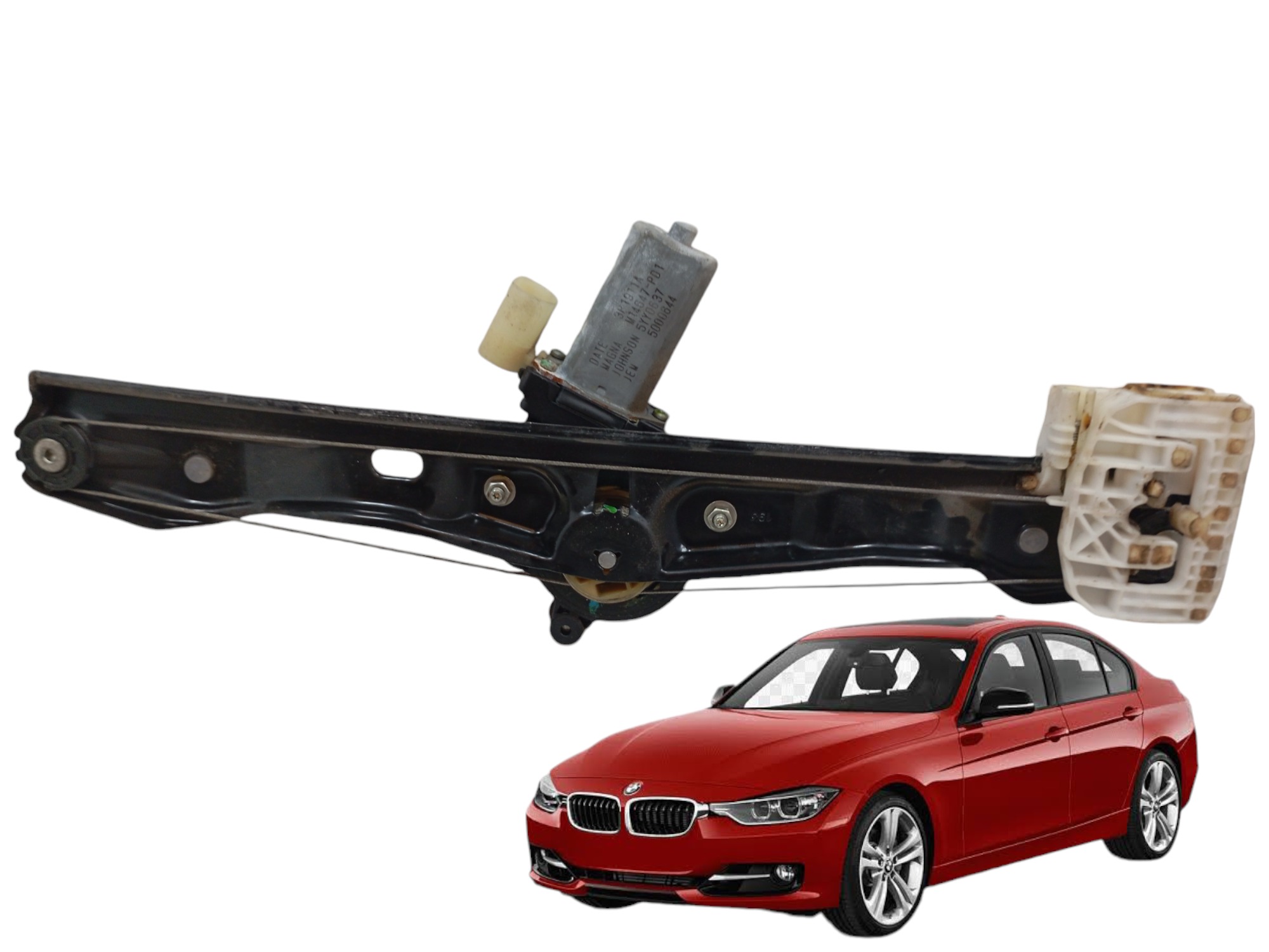 Máquina De Vidro Traseira Direita Bmw 320i 2.0 2013 2014 F30