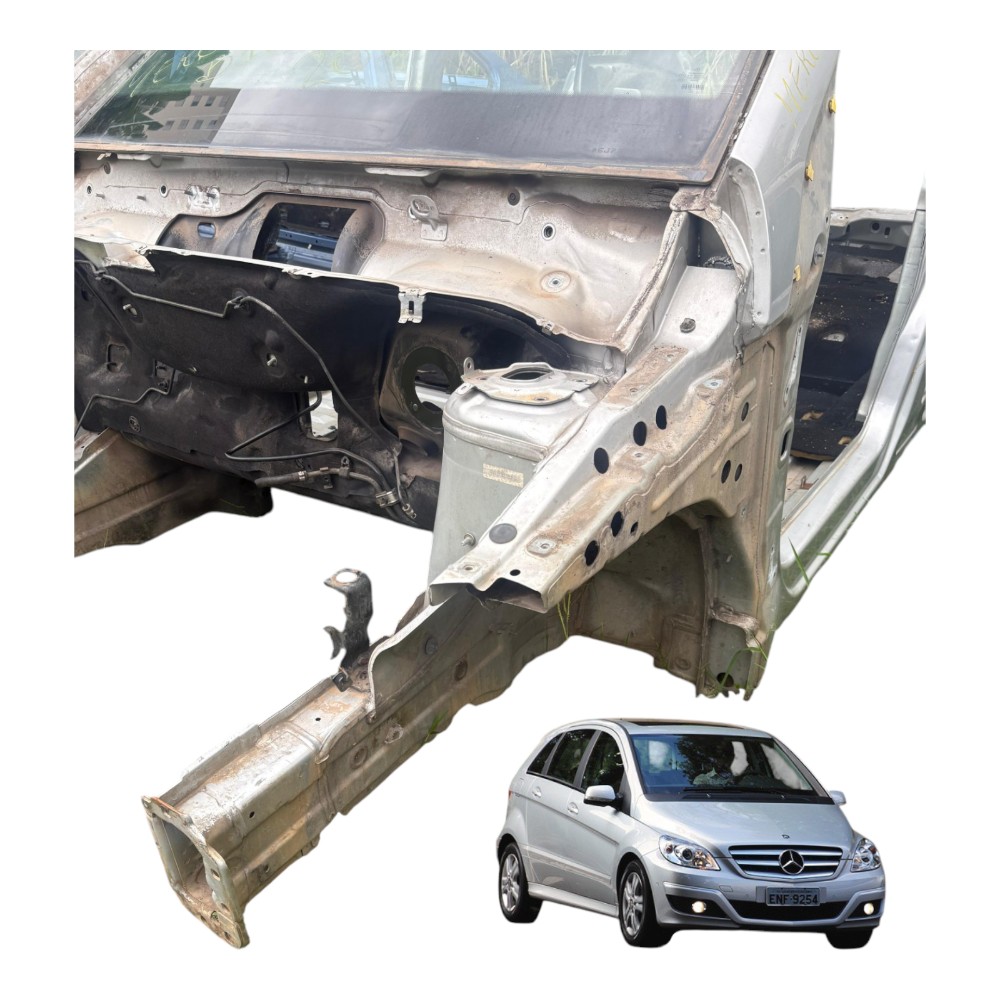 Retalho Longarina Dianteira Esquerda Mercedes Benz B180 2011