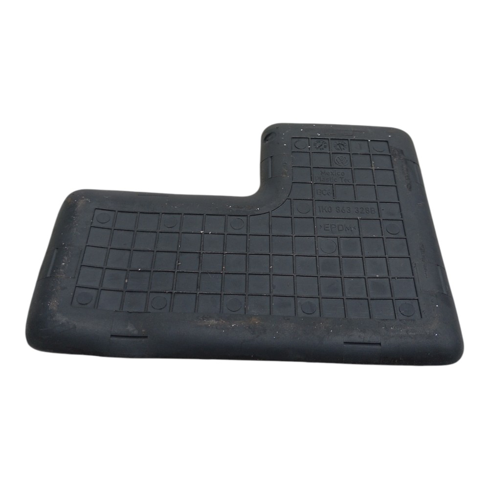Borracha Tapete Console Volkswagen Jetta 2.5 2007 2008 2009 Preto 3