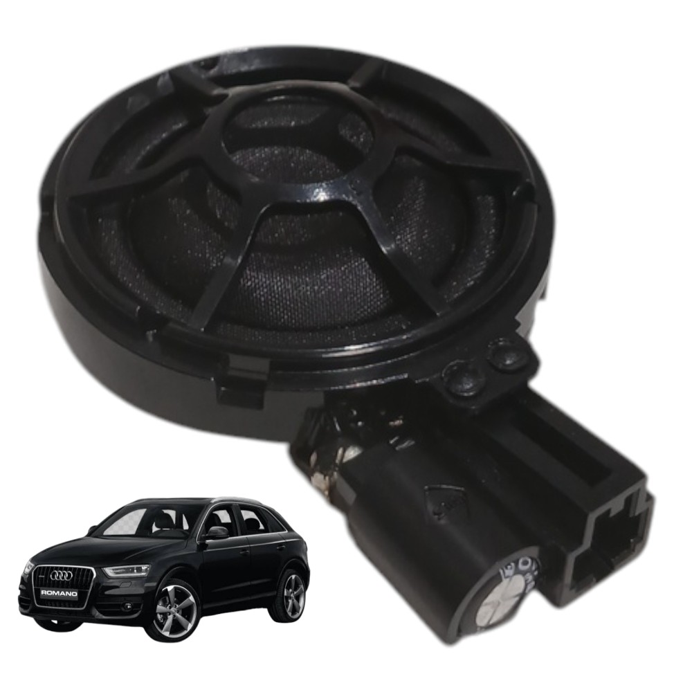 Tweeter Porta Traseira Esquerda Audi Q3 2.0 Turbo 2013 2015 Preto