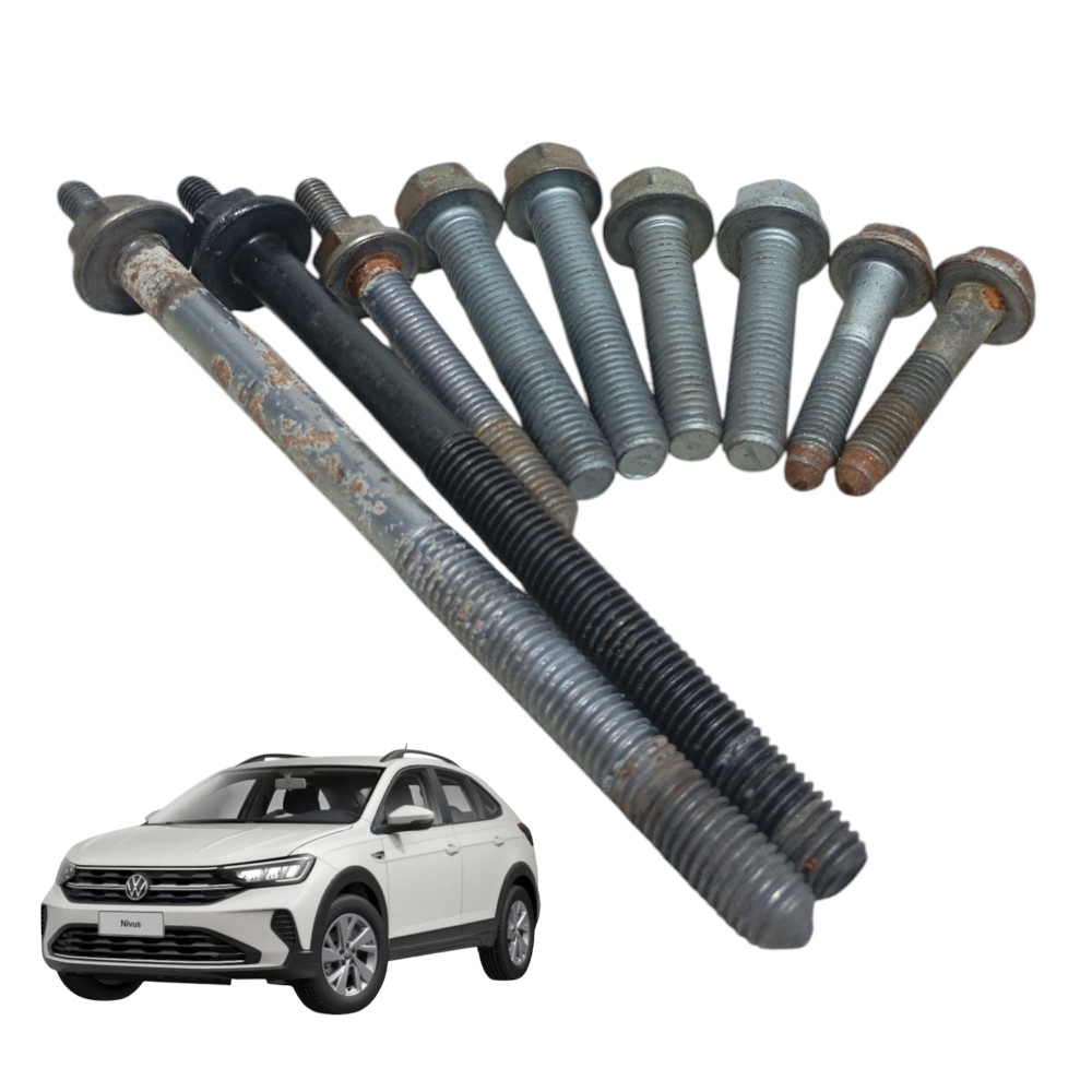 Kit Jogo Parafuso Câmbio Volkswagen Nivus 1.0 Turbo 2021 1